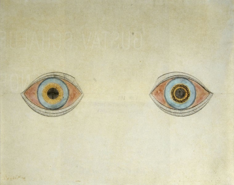 August Natterer occhi