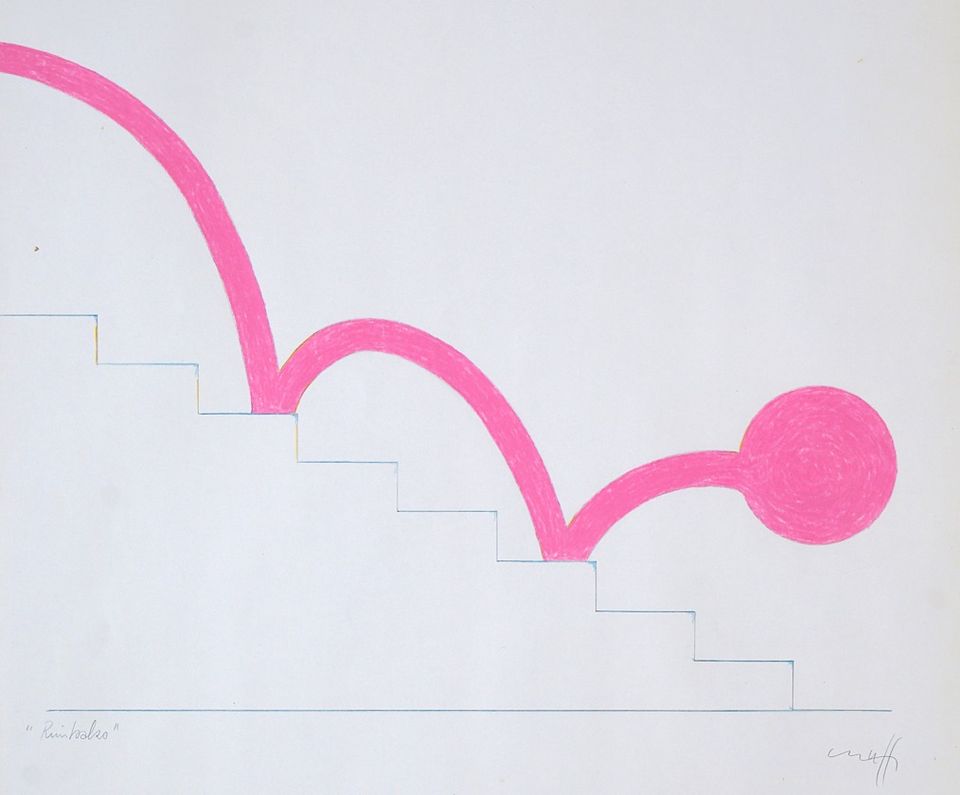 Gianni Ruffi Rimbalzo 1967. Collezione Fondazione Caript