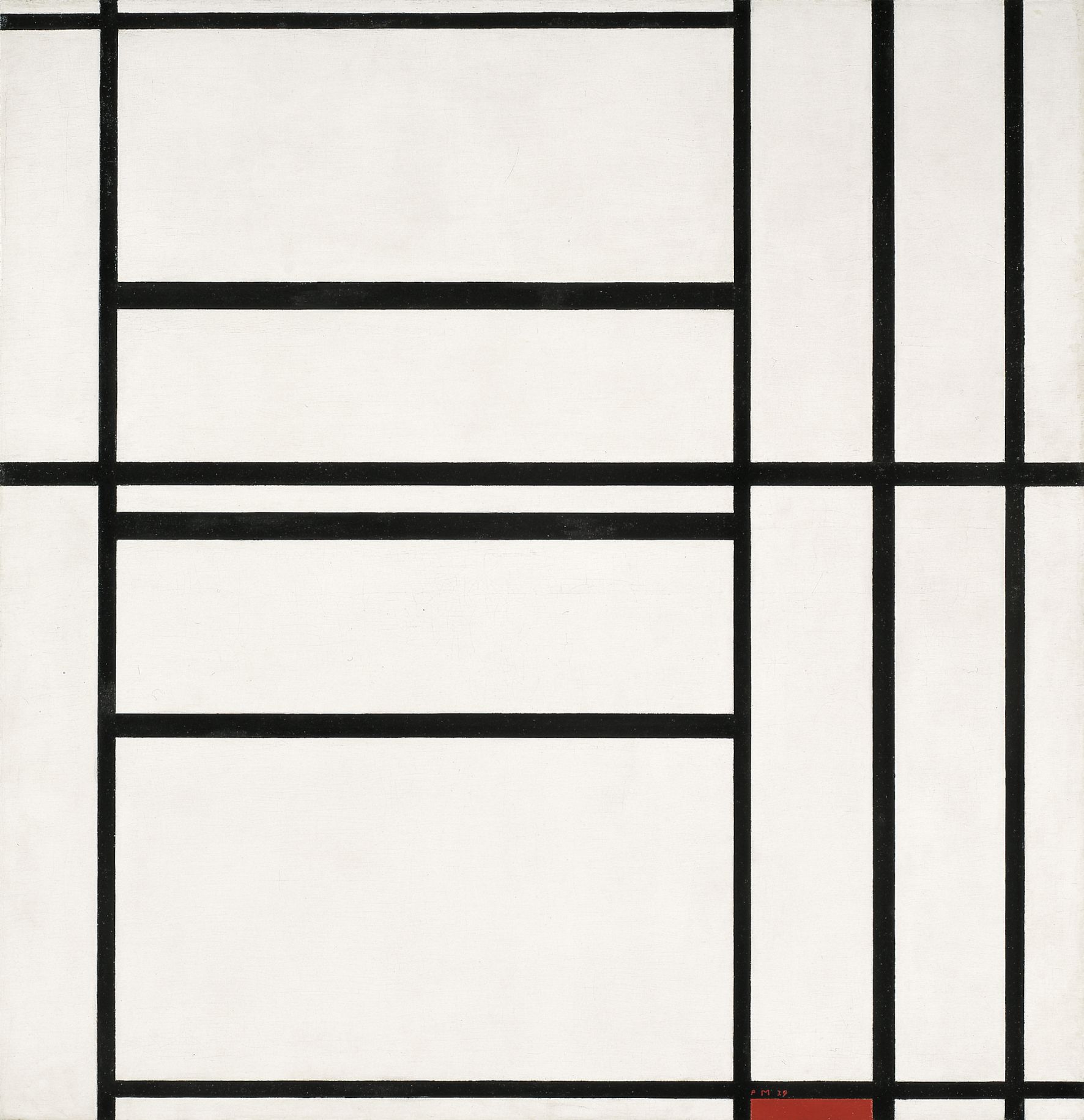 MONDRIAN composizione 1938 39