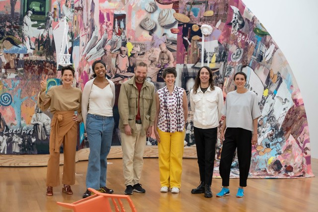 PRESS CONFERENCE DIRECTOR LETIZIA RAGAGLIA WITH ARTISTS