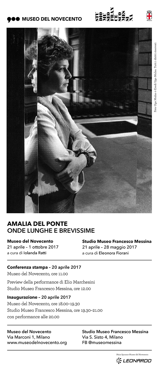 amalia del ponte museo del novecento