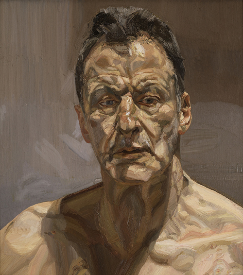 Lucian Freud Reflection