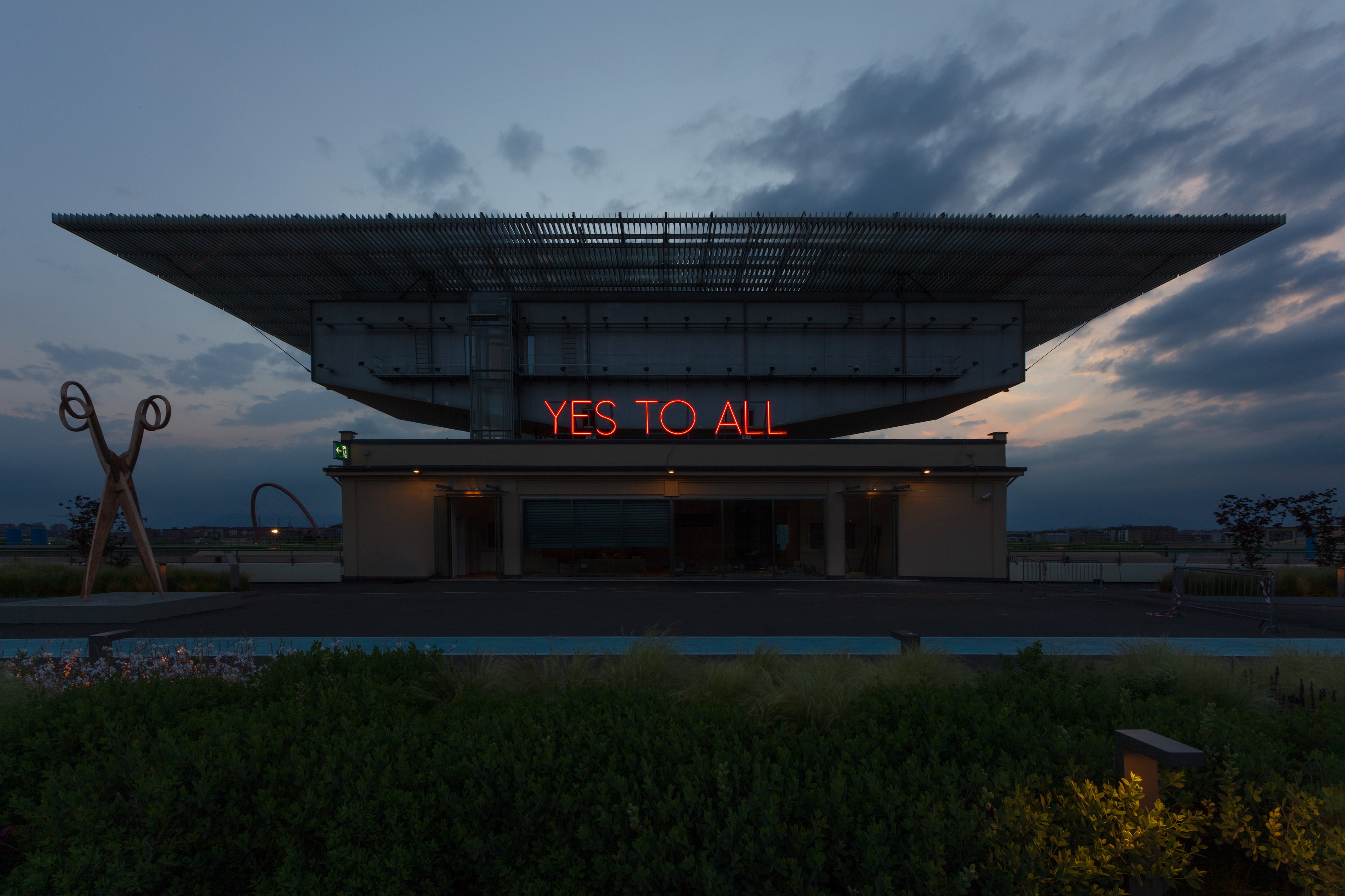 0.2 Sylvie Fleury Turn Me On Yes to all.Credit Installation view Pinacoteca Agnelli Torino