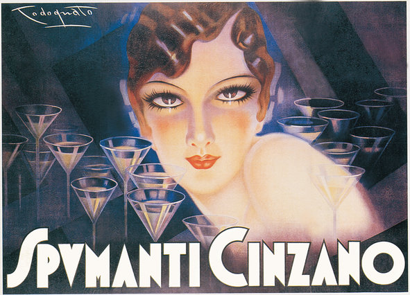 rsz plinio codognato spumanti cinzano 1930